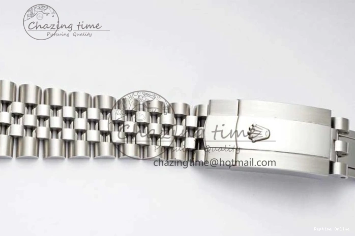 0103 EasyCare DateJust 36 DIWF 1:1 Best Edition 904L Steel Blue Stick Dial on Jubilee Bracelet SA 2317